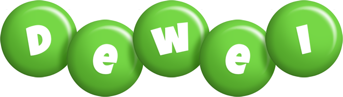 Dewei candy-green logo