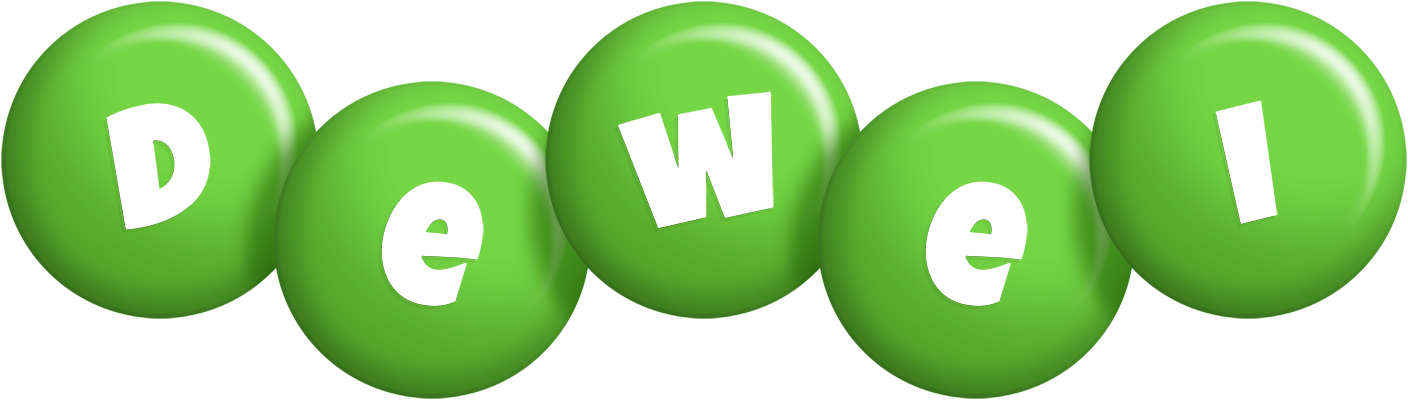 Dewei candy-green logo
