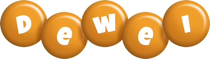 Dewei candy-orange logo