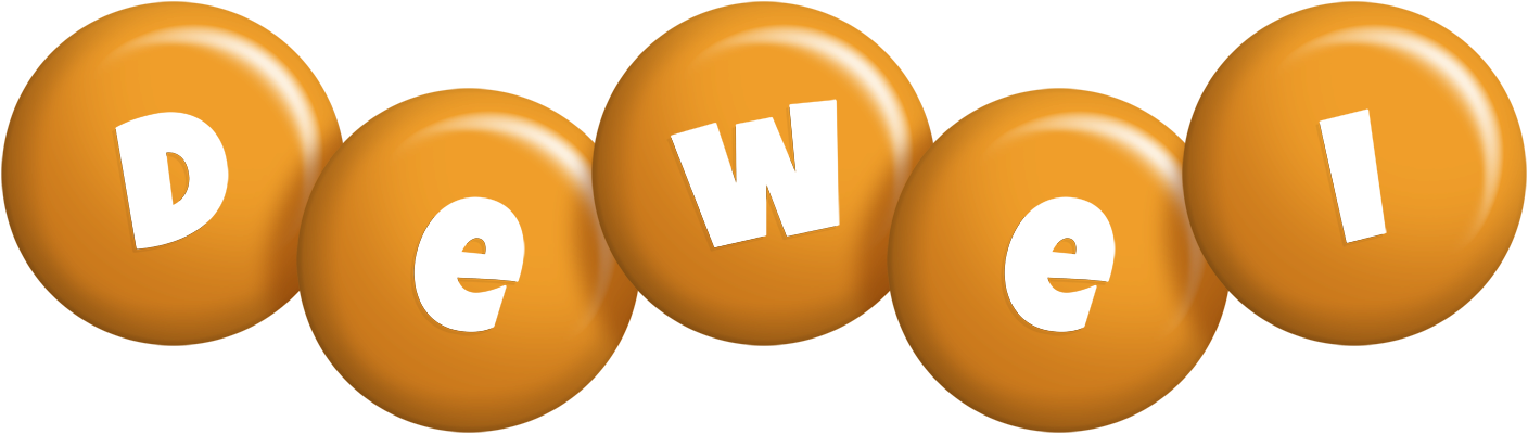 Dewei candy-orange logo