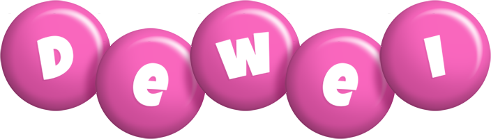 Dewei candy-pink logo