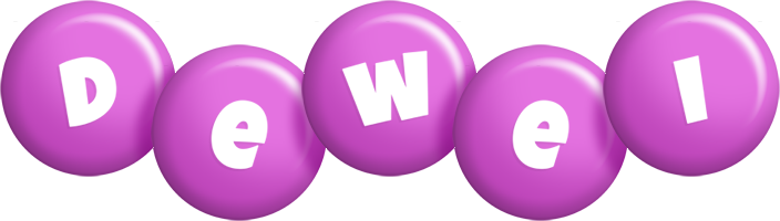 Dewei candy-purple logo