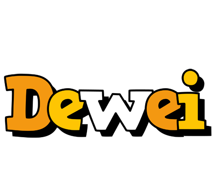 Dewei cartoon logo