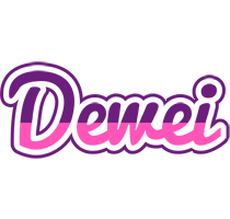 Dewei cheerful logo