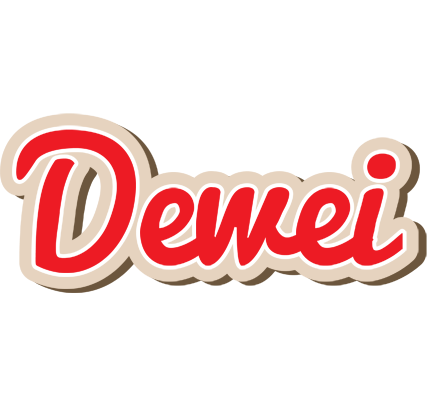 Dewei chocolate logo