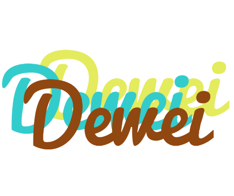 Dewei cupcake logo