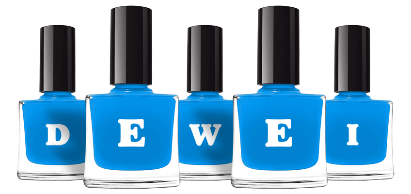 Dewei glossy logo