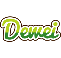 Dewei golfing logo