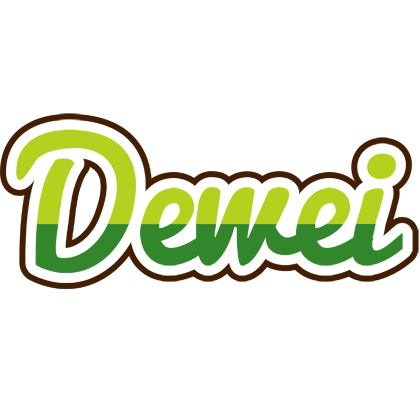 Dewei golfing logo