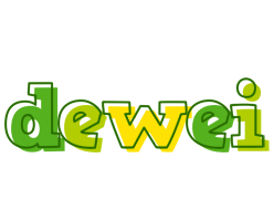 Dewei juice logo