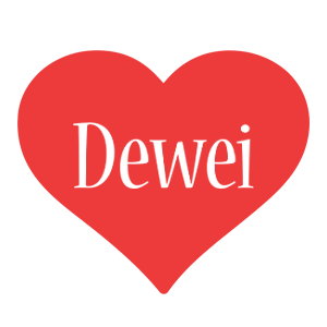 Dewei love logo