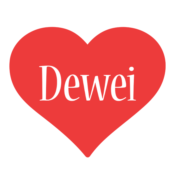 Dewei love logo