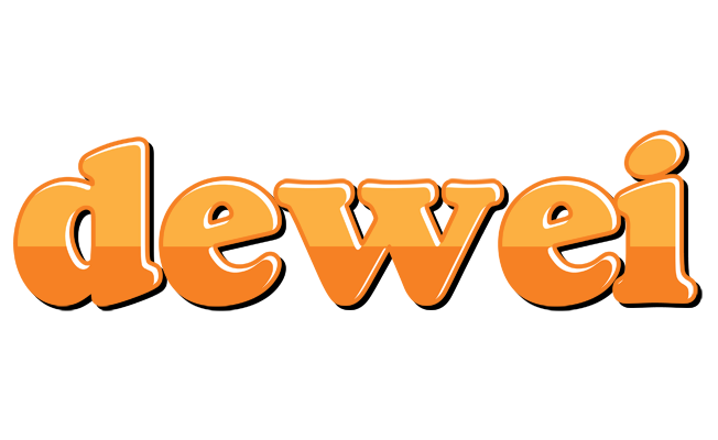 Dewei orange logo