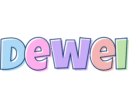 Dewei pastel logo