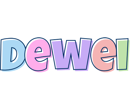 Dewei pastel logo