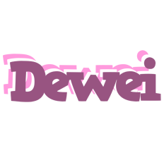 Dewei relaxing logo