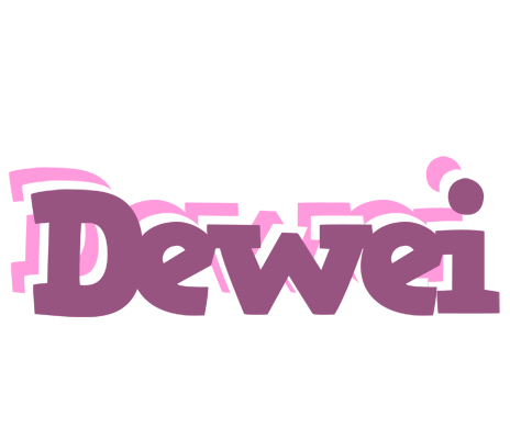 Dewei relaxing logo