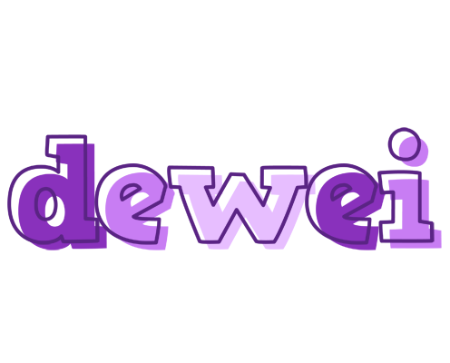 Dewei sensual logo