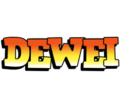 Dewei sunset logo