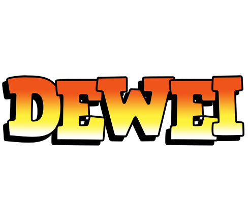 Dewei sunset logo