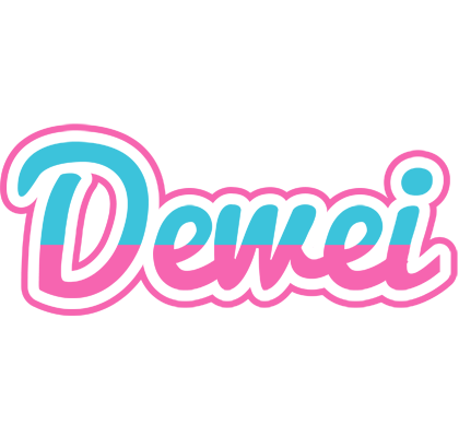 Dewei woman logo