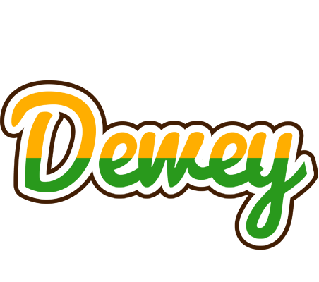 Dewey banana logo