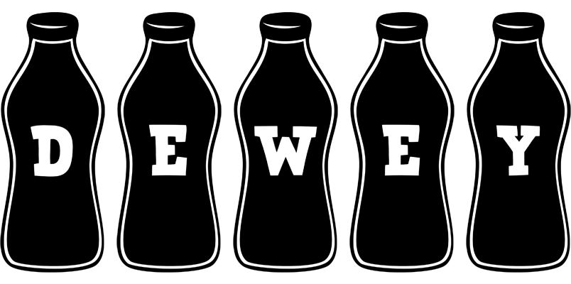 Dewey bottle logo