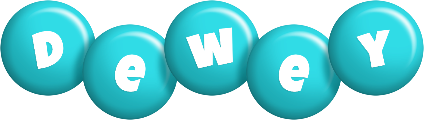 Dewey candy-azur logo