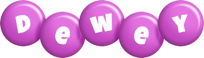 Dewey candy-purple logo