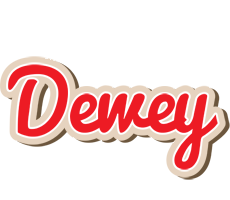 Dewey chocolate logo