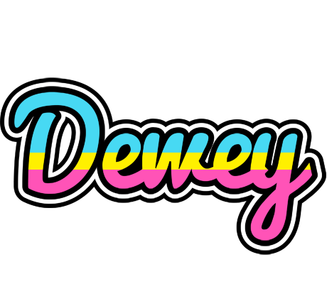 Dewey circus logo