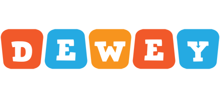 Dewey comics logo