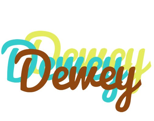 Dewey cupcake logo