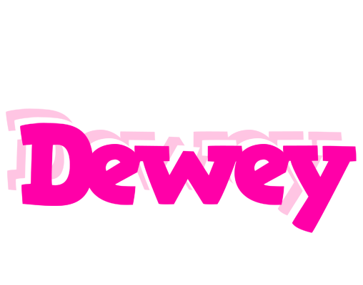 Dewey dancing logo
