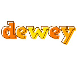 Dewey desert logo