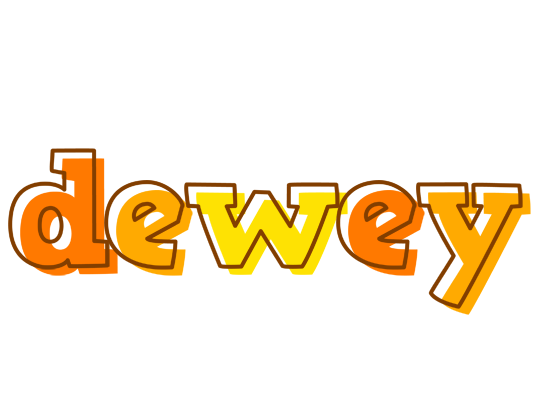 Dewey desert logo