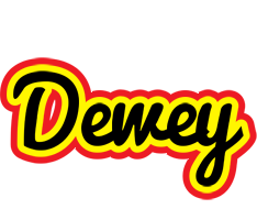 Dewey flaming logo