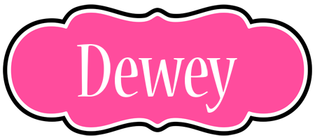 Dewey invitation logo