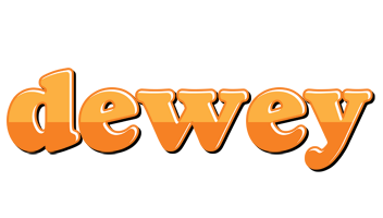 Dewey orange logo