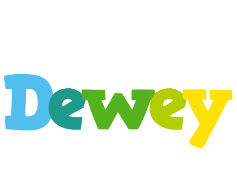 Dewey rainbows logo