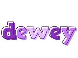 Dewey sensual logo