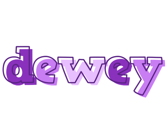 Dewey sensual logo