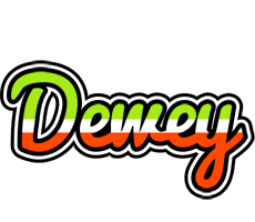 Dewey superfun logo