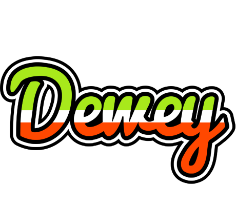 Dewey superfun logo