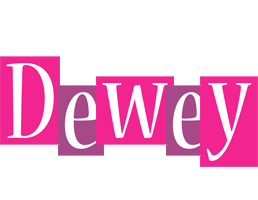 Dewey whine logo