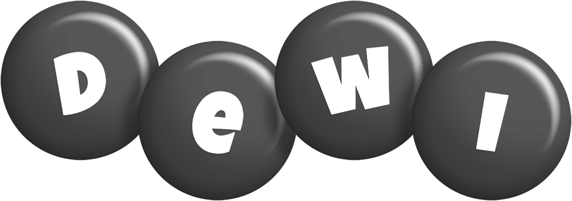 Dewi candy-black logo