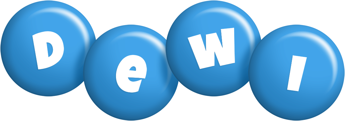 Dewi candy-blue logo