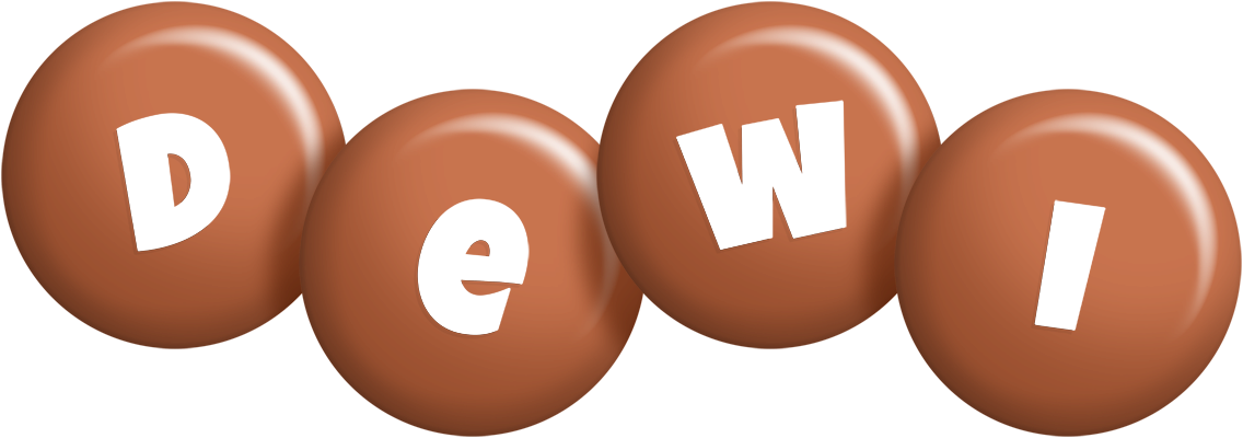 Dewi candy-brown logo