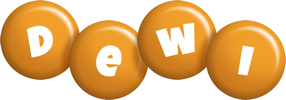 Dewi candy-orange logo