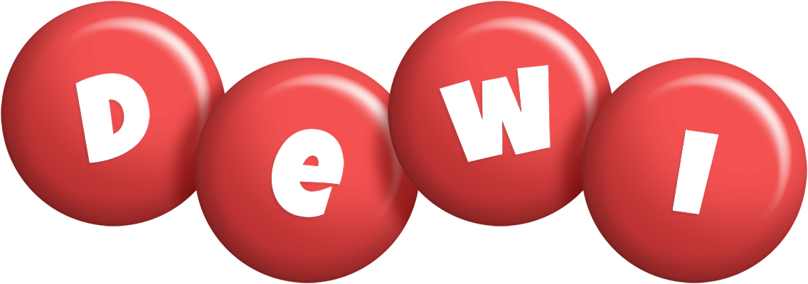 Dewi candy-red logo